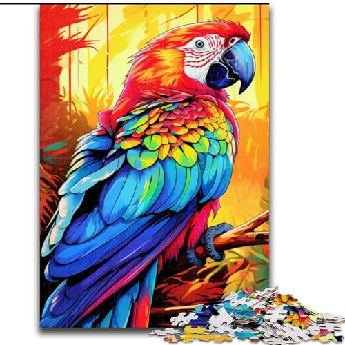 Puzzle 1000 Teile für Teenager, Tiere, Vögel, Papageien, Familienunterhaltungsspielzeug, ganze Familie, 50x75cm Puzzle 1000 Teile für Teenager, Tiere, Vögel, Papageien, Familienunterhaltungsspielzeug, ganze Familie, 50x75cm von LYXIANY