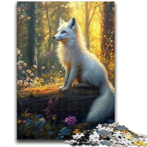 Puzzle 1000 Teile für Teenager, Tierfuchs, ab 14 Jahren, Quizspiel, Spaß für zu Hause, Aktivitäten, Geburtstagsgeschenk, Reisegeschenke, 50x75cm Puzzle 1000 Teile für Teenager, Tierfuchs, ab 14 Jahren, Quizspiel, Spaß für zu Hause, Aktivitäten, Geburtstagsgeschenk, Reisegeschenke, 50x75cm von LYXIANY