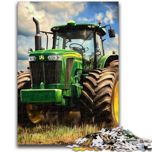 Puzzle 1000 Teile für Teenager, Traktor, ab 14 Jahren, Quizspiel, Spaß für zu Hause, Aktivitäten, Geburtstagsgeschenk, Reisegeschenke, 26x38cm von LYXIANY