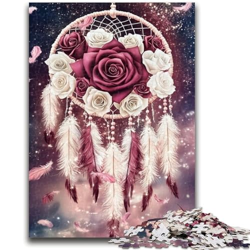 Puzzle 1000 Teile für Teenager, Traumfänger, ab 14 Jahren, Quizspiel, Spaß für zu Hause, Aktivitäten, Geburtstagsgeschenk, Reisegeschenke, 26x38cm von LYXIANY