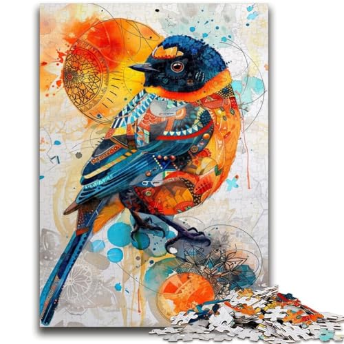 Puzzle 1000 Teile für Teenager, Vogel, Lernspielzeug, einzigartige Heimdekoration und Geschenke für Kinder ab 14 Jahren, 26x38cm Puzzle 1000 Teile für Teenager, Vogel, Lernspielzeug, einzigartige Heimdekoration und Geschenke für Kinder ab 14 Jahren, 26x38cm von LYXIANY
