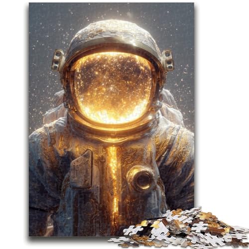Puzzle 1000 Teile für Teenager, Weltraumastronaut, ab 14 Jahren, Quizspiel, Spaß für zu Hause, Geburtstagsgeschenk, Reisegeschenke, 50x75cm von LYXIANY