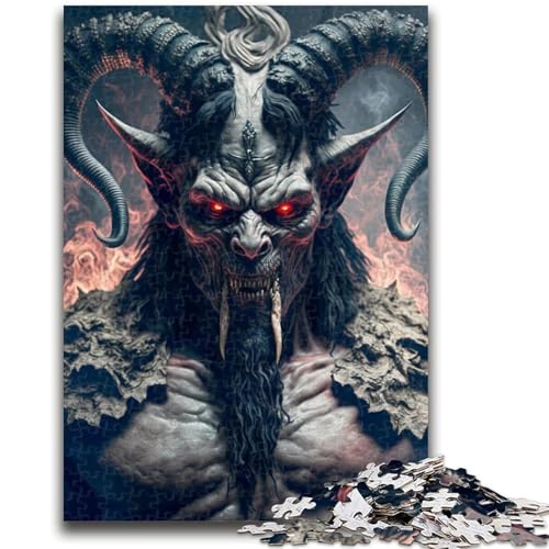 Puzzle 1000 Teile für Teenager, Ziegenteufel-Spielzeug, Denkspiel zur Heimdekoration, für Kinder ab 14 Jahren, 50x75cm Puzzle 1000 Teile für Teenager, Ziegenteufel-Spielzeug, Denkspiel zur Heimdekoration, für Kinder ab 14 Jahren, 50x75cm von LYXIANY