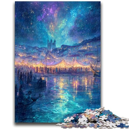 Puzzle 1000 Teile für Teenager, arktische Landschaft, ab 14 Jahren, Quizspiel, Spaß für zu Hause, Geburtstagsgeschenk, Reisegeschenke, 50x75cm Puzzle 1000 Teile für Teenager, arktische Landschaft, ab 14 Jahren, Quizspiel, Spaß für zu Hause, Geburtstagsgeschenk, Reisegeschenke, 50x75cm von LYXIANY