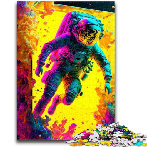 Puzzle 1000 Teile für Teenager, bunter Astronaut, ab 14 Jahren, Quizspiel, Spaß für zu Hause, Geburtstagsgeschenk, Reisegeschenke, 50x75cm Puzzle 1000 Teile für Teenager, bunter Astronaut, ab 14 Jahren, Quizspiel, Spaß für zu Hause, Geburtstagsgeschenk, Reisegeschenke, 50x75cm von LYXIANY