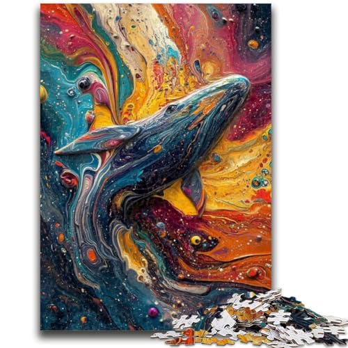 Puzzle 1000 Teile für Teenager, geheimnisvolles Walspielzeug, Denkspiel zur Heimdekoration, für Kinder ab 14 Jahren, 50x75cm Puzzle 1000 Teile für Teenager, geheimnisvolles Walspielzeug, Denkspiel zur Heimdekoration, für Kinder ab 14 Jahren, 50x75cm von LYXIANY