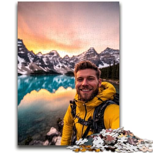 Puzzle 1000 Teile für Teenager, schöne Berge und Seen, Lernspiele, Wanddekoration, einzigartige Geburtstags, 50x75cm Puzzle 1000 Teile für Teenager, schöne Berge und Seen, Lernspiele, Wanddekoration, einzigartige Geburtstags, 50x75cm von LYXIANY