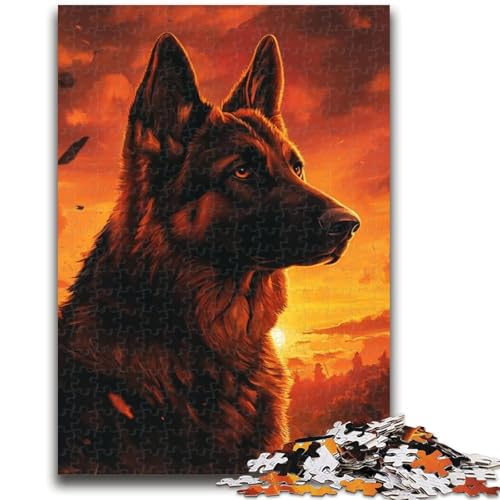 Puzzle 1000 Teile für Teenager-Geschenke, Deutscher Schäferhund, ab 14 Jahren, Quizspiel, Spaß bei Aktivitäten zu Hause, Geburtstagsgeschenk, Reisegeschenke, 38x26cm Puzzle 1000 Teile für Teenager-Geschenke, Deutscher Schäferhund, ab 14 Jahren, Quizspiel, Spaß bei Aktivitäten zu Hause, Geburtstagsgeschenk, Reisegeschenke, 38x26cm von LYXIANY