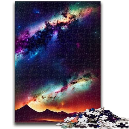Puzzle 1000 Teile für Teenager-Geschenke Milchstraße für Alter 14+ Quizspiel Spaß bei Heimaktivitäten, Geburtstagsgeschenk, Reisegeschenke 50x75cm von LYXIANY