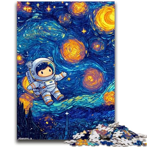 Puzzle 1000 Teile für Teenager Geschenke Nachthimmel Astronaut für und ab 14 Jahren Anti-Stress-Spielzeug Weihnachtsgeburtstagsgeschenk 26x38cm Puzzle 1000 Teile für Teenager Geschenke Nachthimmel Astronaut für und ab 14 Jahren Anti-Stress-Spielzeug Weihnachtsgeburtstagsgeschenk 26x38cm von LYXIANY