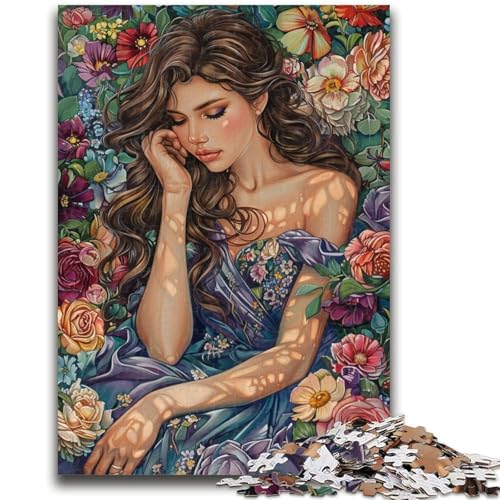 Puzzle 1000 Teile für Teenager Schönes Mädchen Herausforderndes Spielspielzeug ganze Familie 50x75cm Puzzle 1000 Teile für Teenager Schönes Mädchen Herausforderndes Spielspielzeug ganze Familie 50x75cm von LYXIANY