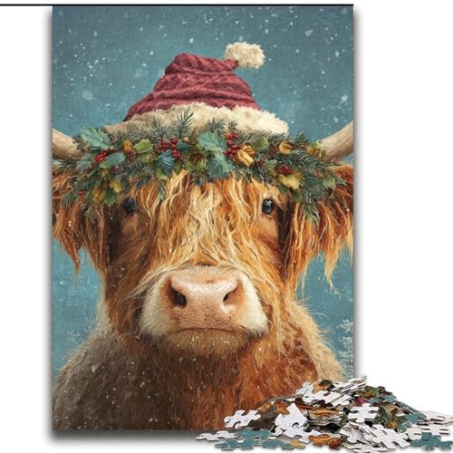Puzzle 1000 Teile für Teenager Yak, Lernspiele, Heimdekoration, Lernspiel für Geburtstag, Weihnachten, 38x52cm Puzzle 1000 Teile für Teenager Yak, Lernspiele, Heimdekoration, Lernspiel für Geburtstag, Weihnachten, 38x52cm von LYXIANY