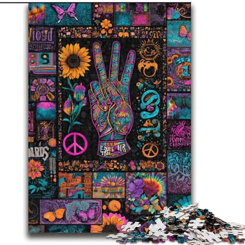 Puzzle 2000 Teile für Erwachsene Psychedelisch für und ab 14 Jahren Mitmachspiel Weihnachtsspiel Geschenke 70x100cm Puzzle 2000 Teile für Erwachsene Psychedelisch für und ab 14 Jahren Mitmachspiel Weihnachtsspiel Geschenke 70x100cm von LYXIANY