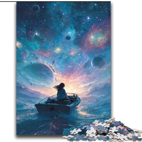 Puzzle 2000 Teile für Jugendliche Traumschiff für und ab 14 Jahren Mitmachspiel Weihnachtsspiel Geschenke 70x100cm von LYXIANY