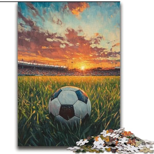 Puzzle 2000 Teile für Teenager, Fußball auf der Wiese, Spielzeug, Denkspiel für die Heimdekoration, für Kinder ab 14 Jahren, 70x100cm Puzzle 2000 Teile für Teenager, Fußball auf der Wiese, Spielzeug, Denkspiel für die Heimdekoration, für Kinder ab 14 Jahren, 70x100cm von LYXIANY
