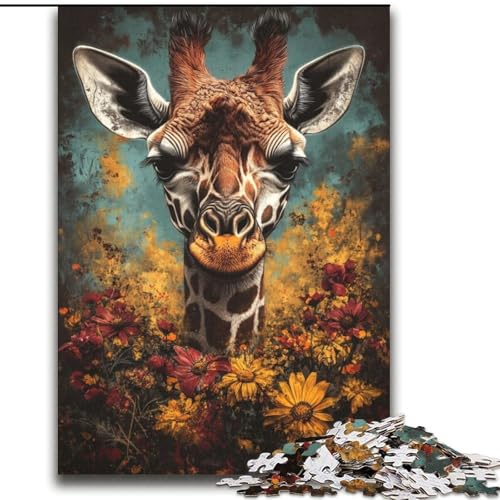 Puzzle 2000 Teile für Teenager, Giraffenspielzeug, Denkspiel zur Heimdekoration, für Kinder ab 14 Jahren, 70x100cm von LYXIANY