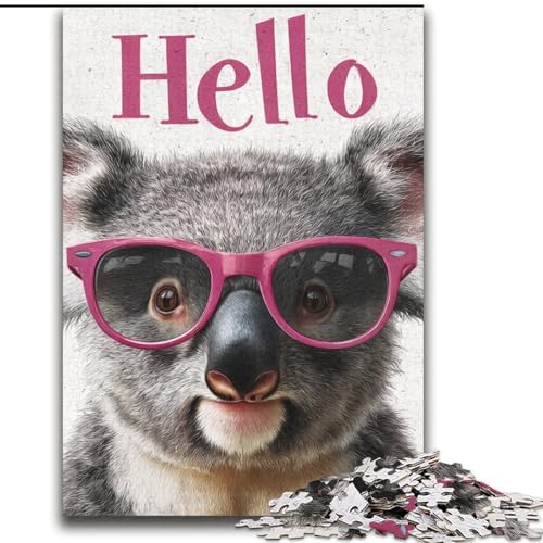 Puzzle 2000 Teile für Teenager, Koala, Spielzeug, Lernspiele, Stressabbau, Stärkung der Liebe zwischen Paaren, 70x100cm Puzzle 2000 Teile für Teenager, Koala, Spielzeug, Lernspiele, Stressabbau, Stärkung der Liebe zwischen Paaren, 70x100cm von LYXIANY