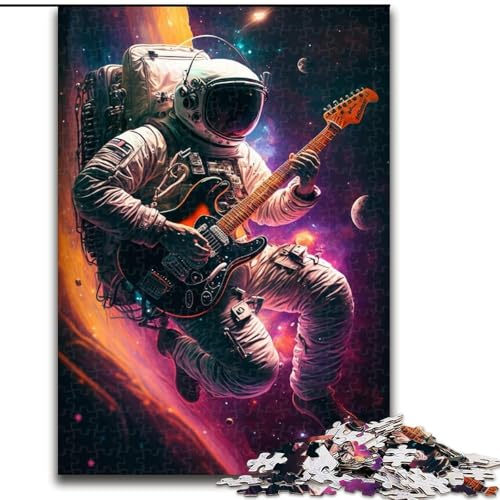 Puzzle Astronaut spielt Gitarre, 1000 Teile, Puzzle für Erwachsene, perfekt für Familienfeiern, Geburtstage, Feiertage, Größe 50x75cm Puzzle Astronaut spielt Gitarre, 1000 Teile, Puzzle für Erwachsene, perfekt für Familienfeiern, Geburtstage, Feiertage, Größe 50x75cm von LYXIANY