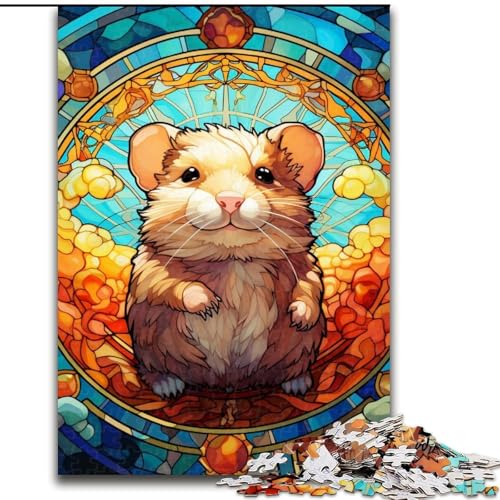 Puzzle Hamster aus Holz, 50x75cm, anspruchsvolles Denkspiel, Familienaktivität, Heimdekoration Puzzle Hamster aus Holz, 50x75cm, anspruchsvolles Denkspiel, Familienaktivität, Heimdekoration von LYXIANY