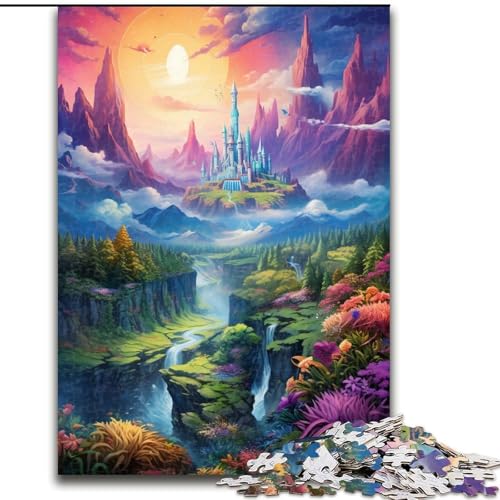 Puzzle Himmelslandschaft Fantasiefarben Holzpuzzle für Erwachsene, Größe 50x75cm, Eltern, Partner, Freunde – ab 14 Jahren Puzzle Himmelslandschaft Fantasiefarben Holzpuzzle für Erwachsene, Größe 50x75cm, Eltern, Partner, Freunde – ab 14 Jahren von LYXIANY