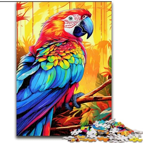 Puzzle für 1000 Teile, Tiere, Vögel, Papageien, Puzzle für 1000 Teile, interaktives Familienspiel, DIY-Heimdeko, Gehirn-Herausforderung, Geschenk, Größe 50x75cm Puzzle für 1000 Teile, Tiere, Vögel, Papageien, Puzzle für 1000 Teile, interaktives Familienspiel, DIY-Heimdeko, Gehirn-Herausforderung, Geschenk, Größe 50x75cm von LYXIANY