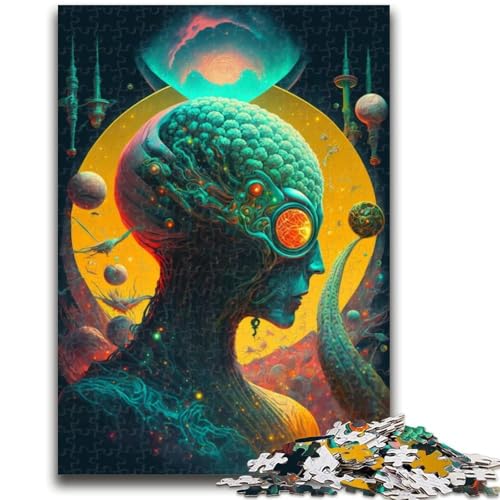 Puzzle für Erwachsene, 1000 Aliens, ab 14 Jahren, Denksportspiel, Erwachsene und Jugendliche, 26x38cm Puzzle für Erwachsene, 1000 Aliens, ab 14 Jahren, Denksportspiel, Erwachsene und Jugendliche, 26x38cm von LYXIANY