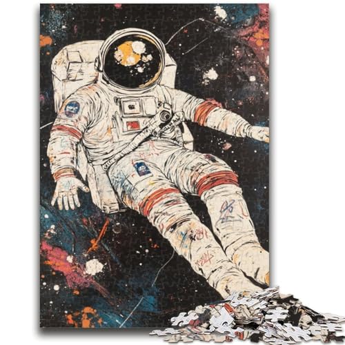 Puzzle für Erwachsene, 1000 Astronauten, ab 14 Jahren, Denksportspiel, Erwachsene und Jugendliche, 50x75cm Puzzle für Erwachsene, 1000 Astronauten, ab 14 Jahren, Denksportspiel, Erwachsene und Jugendliche, 50x75cm von LYXIANY