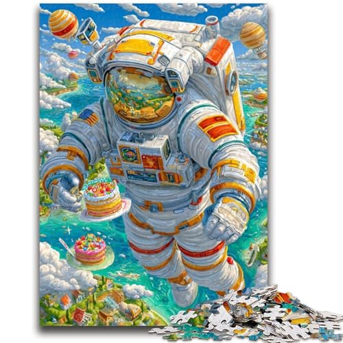 Puzzle für Erwachsene, 1000 Astronautengeburtstage, ab 14 Jahren, Denksportspiel, Erwachsene und Jugendliche, 26x38cm Puzzle für Erwachsene, 1000 Astronautengeburtstage, ab 14 Jahren, Denksportspiel, Erwachsene und Jugendliche, 26x38cm von LYXIANY