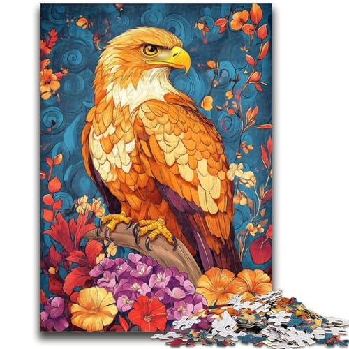 Puzzle für Erwachsene, 1000 Blumenadler, für Kinder ab 14 Jahren, Denksportspiel, Erwachsene und Jugendliche, 26x38cm Puzzle für Erwachsene, 1000 Blumenadler, für Kinder ab 14 Jahren, Denksportspiel, Erwachsene und Jugendliche, 26x38cm von LYXIANY
