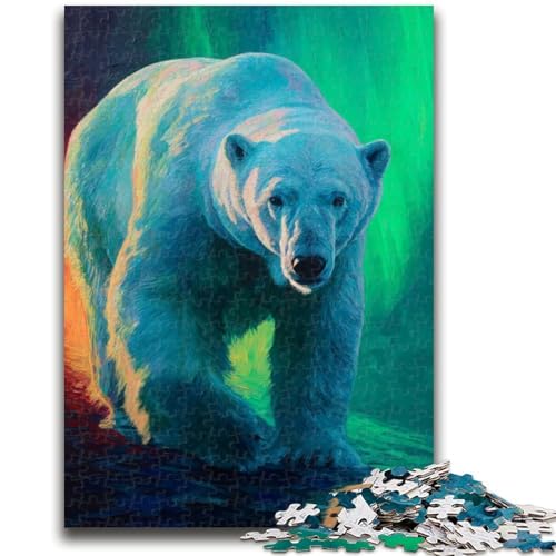 Puzzle für Erwachsene, 1000 Eisbären, pädagogisches Familienspiel, tolles Geschenk für die ganze Familie, ab 14 Jahren, 50x75cm von LYXIANY