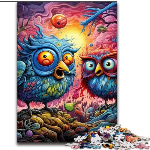 Puzzle für Erwachsene, 1000 Farb-Vogel-Puzzle, 1000 Teile, anspruchsvolles Denkspiel für Teenager, perfekt als Heimdekoration oder Geschenk, 50x75cm Puzzle für Erwachsene, 1000 Farb-Vogel-Puzzle, 1000 Teile, anspruchsvolles Denkspiel für Teenager, perfekt als Heimdekoration oder Geschenk, 50x75cm von LYXIANY
