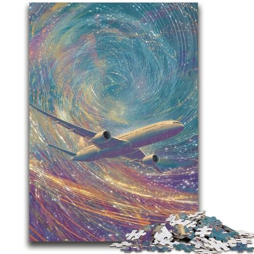 Puzzle für Erwachsene, 1000 Farbflugzeug-Lernspiele, Heimdekoration, Lernspiel für Geburtstag, Weihnachten, 38x26cm Puzzle für Erwachsene, 1000 Farbflugzeug-Lernspiele, Heimdekoration, Lernspiel für Geburtstag, Weihnachten, 38x26cm von LYXIANY