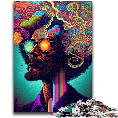 Puzzle für Erwachsene, 1000 Puzzles, psychedelische Denkspiele, Lernspiele, Heimdekoration, Lernspiel für Geburtstag, Weihnachten, 50x75cm Puzzle für Erwachsene, 1000 Puzzles, psychedelische Denkspiele, Lernspiele, Heimdekoration, Lernspiel für Geburtstag, Weihnachten, 50x75cm von LYXIANY