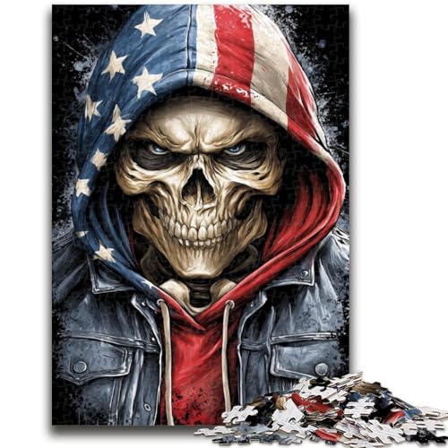 Puzzle für Erwachsene, 1000 Skelette, ab 14 Jahren, Denksportspiel, Erwachsene und Jugendliche, 26x38cm Puzzle für Erwachsene, 1000 Skelette, ab 14 Jahren, Denksportspiel, Erwachsene und Jugendliche, 26x38cm von LYXIANY