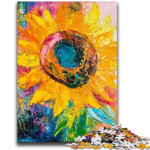 Puzzle für Erwachsene, 1000 Sonnenblumen, ab 14 Jahren, Denksportspiel, Erwachsene und Jugendliche, 50x75cm Puzzle für Erwachsene, 1000 Sonnenblumen, ab 14 Jahren, Denksportspiel, Erwachsene und Jugendliche, 50x75cm von LYXIANY