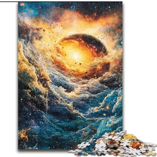 Puzzle für Erwachsene, 1000 Sonnensysteme, aus Holz, Spielzeug, Geschenk, pädagogisches, intellektuelles, entspannendes Familienspiel, Größe 50x75cm, für interaktives Familienspiel Puzzle für Erwachsene, 1000 Sonnensysteme, aus Holz, Spielzeug, Geschenk, pädagogisches, intellektuelles, entspannendes Familienspiel, Größe 50x75cm, für interaktives Familienspiel von LYXIANY