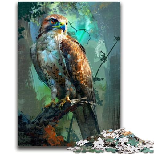 Puzzle für Erwachsene, 1000 Teile, Adler-Denkspiel, Lernspiel für Geburtstag, Weihnachten, für 14-Jährige, 50x75cm von LYXIANY