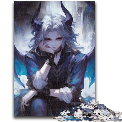 Puzzle für Erwachsene, 1000 Teile, Anime-Dämonenmädchen, für Kinder ab 14 Jahren, interessante Geschenke zur Stressreduzierung für Freunde und Familie, 26x38cm von LYXIANY