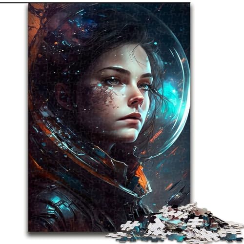 Puzzle für Erwachsene, 1000 Teile, Anime-Mädchen im Weltraum, Holzpuzzle, Größe 50x75cm, ideal für Familienspaß, Entspannung Puzzle für Erwachsene, 1000 Teile, Anime-Mädchen im Weltraum, Holzpuzzle, Größe 50x75cm, ideal für Familienspaß, Entspannung von LYXIANY