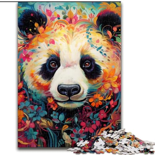 Puzzle für Erwachsene, 1000 Teile, Art Panda, Papppuzzle, 26x38cm, Denkspiel für Teenager und Familieninteraktion Puzzle für Erwachsene, 1000 Teile, Art Panda, Papppuzzle, 26x38cm, Denkspiel für Teenager und Familieninteraktion von LYXIANY