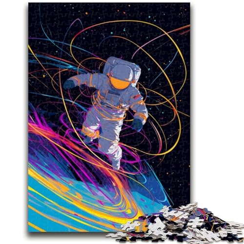 Puzzle für Erwachsene, 1000 Teile, Astronaut, ab 14 Jahren, Quizspiel, Spaß für zu Hause, Aktivitäten, Geburtstagsgeschenk, Reisegeschenke, 50x75cm Puzzle für Erwachsene, 1000 Teile, Astronaut, ab 14 Jahren, Quizspiel, Spaß für zu Hause, Aktivitäten, Geburtstagsgeschenk, Reisegeschenke, 50x75cm von LYXIANY