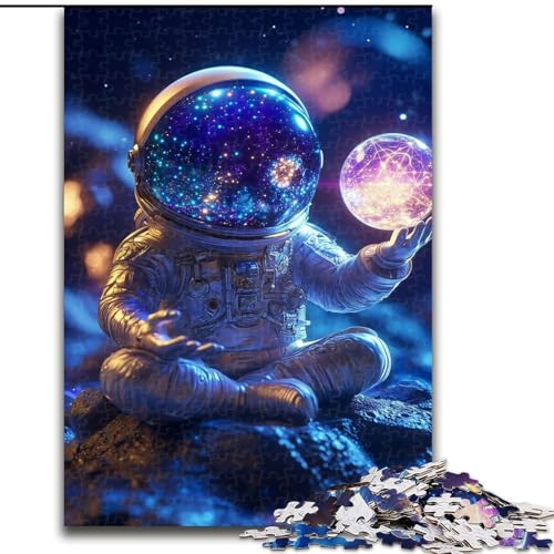 Puzzle für Erwachsene, 1000 Teile, Astronaut, lehrreich, ganze Familie (Größe 26x38cm) von LYXIANY