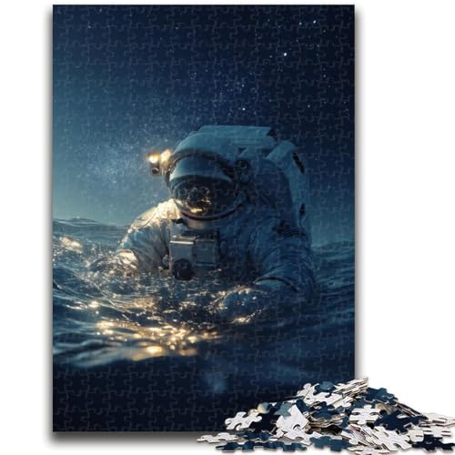 Puzzle für Erwachsene, 1000 Teile, Astronauten-Familienspaß, ganze Familie, ab 14 Jahren, 38x26cm Puzzle für Erwachsene, 1000 Teile, Astronauten-Familienspaß, ganze Familie, ab 14 Jahren, 38x26cm von LYXIANY