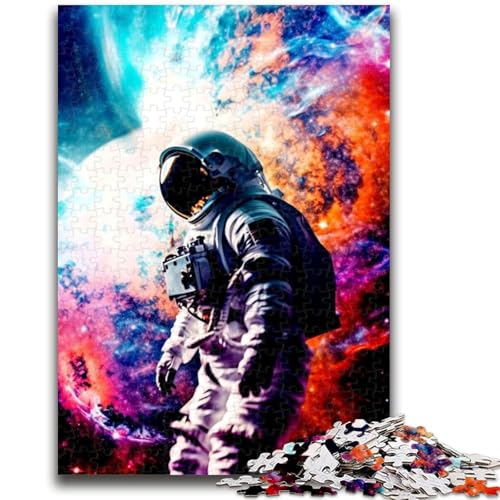 Puzzle für Erwachsene, 1000 Teile, Astronauten-Familienspaß, ganze Familie, ab 14 Jahren, 38x26cm Puzzle für Erwachsene, 1000 Teile, Astronauten-Familienspaß, ganze Familie, ab 14 Jahren, 38x26cm von LYXIANY