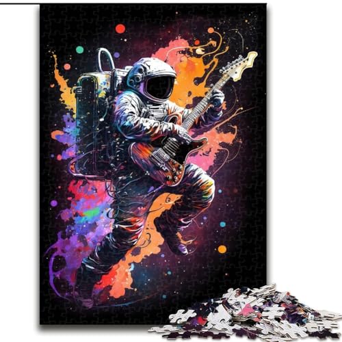 Puzzle für Erwachsene, 1000 Teile, Astronauten-Holzpuzzle, interaktives Familienspiel, Bastelgeschenk mit farbenfrohen Kunstwerken, Größe 50x75cm Puzzle für Erwachsene, 1000 Teile, Astronauten-Holzpuzzle, interaktives Familienspiel, Bastelgeschenk mit farbenfrohen Kunstwerken, Größe 50x75cm von LYXIANY