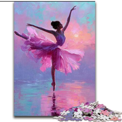 Puzzle für Erwachsene, 1000 Teile, Balletttänzerin-Puzzle aus Holz, anspruchsvolles Denkspiel für Teenager, Familienspaß, interaktives Spiel, Größe 50x75cm Puzzle für Erwachsene, 1000 Teile, Balletttänzerin-Puzzle aus Holz, anspruchsvolles Denkspiel für Teenager, Familienspaß, interaktives Spiel, Größe 50x75cm von LYXIANY