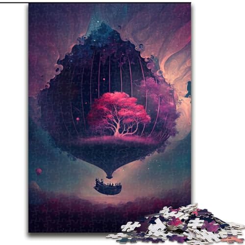 Puzzle für Erwachsene, 1000 Teile, Ballon im Weltraum, Holzpuzzle, Größe 50x75cm, für Teenager und Jugendliche, ideales Geburtstags Puzzle für Erwachsene, 1000 Teile, Ballon im Weltraum, Holzpuzzle, Größe 50x75cm, für Teenager und Jugendliche, ideales Geburtstags von LYXIANY