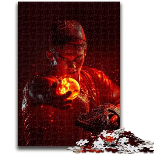 Puzzle für Erwachsene, 1000 Teile, Baseballspieler, für Lernspiele, Herausforderungsspielzeug, ganze Familie, 38x26cm Puzzle für Erwachsene, 1000 Teile, Baseballspieler, für Lernspiele, Herausforderungsspielzeug, ganze Familie, 38x26cm von LYXIANY