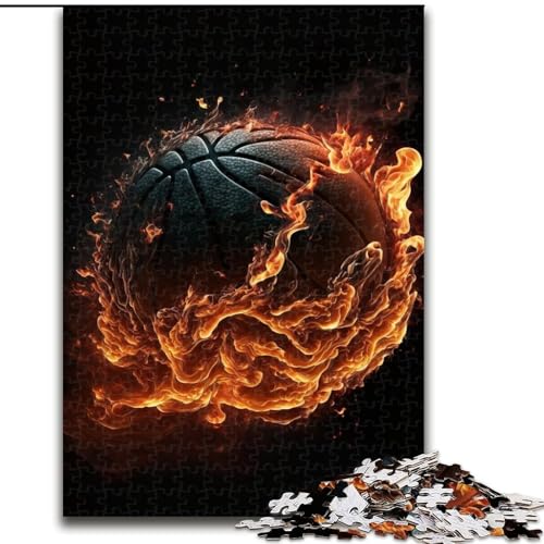 Puzzle für Erwachsene, 1000 Teile, Basketball-Sport-Puzzle, Familienaktivitätsspiel für Teenager, anspruchsvolles Denkspiel (Größe: 26x38cm) von LYXIANY