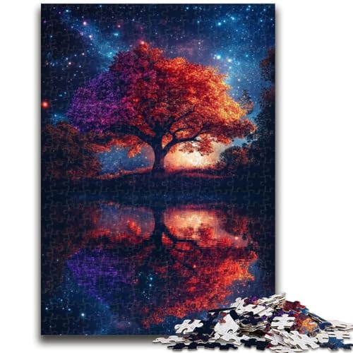 Puzzle für Erwachsene, 1000 Teile, Baum des Lebens, Stressabbau, Staycation, Zeit totschlagen, perfekte Dekoration für Kinder ab 14 Jahren, 38x26cm Puzzle für Erwachsene, 1000 Teile, Baum des Lebens, Stressabbau, Staycation, Zeit totschlagen, perfekte Dekoration für Kinder ab 14 Jahren, 38x26cm von LYXIANY